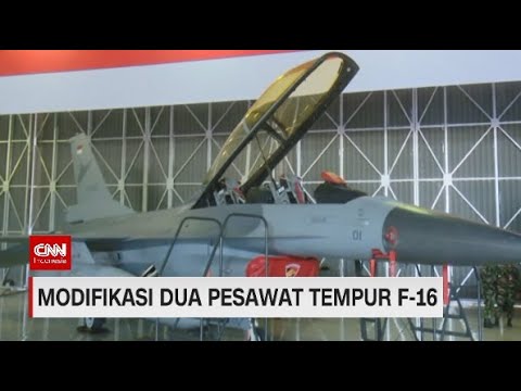 Modifikasi Dua Pesawat Tempur Canggih F-16 Karya Anak Negeri
