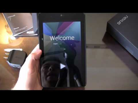 (ENGLISH) Google Nexus 7 Unboxing
