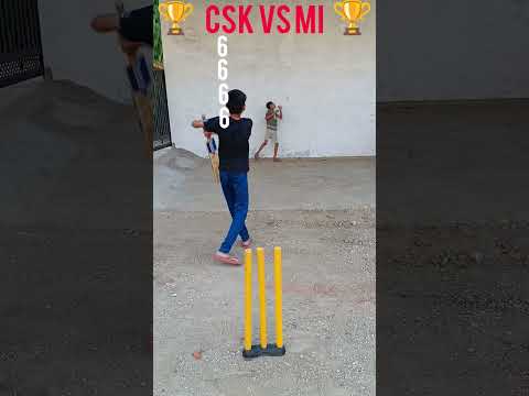 CSK vs MI 1over match || short pitched challenge