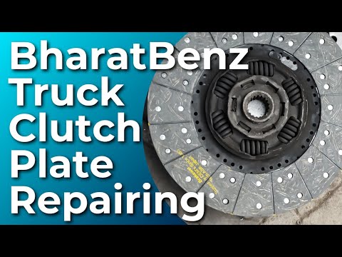BharatBenz Clutch Plate Repairing | Clutch Plate Repair | Clutch Plates | Power Study | Bharat Benz