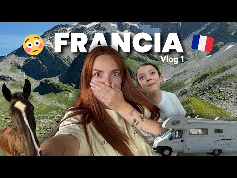 VLOG 1: viviendo en autocaravana🚌 una noche surrealista! FRANCIA🇫🇷