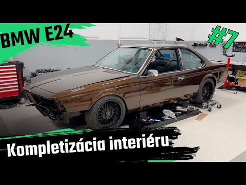 BMW E24 635 Csi #7 Kompletizácia interiéru - Boostmania.sk