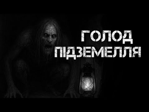 ГОЛОД ПІДЗЕМЕЛЛЯ. Страшні історії на ніч українською. Страшилки українською