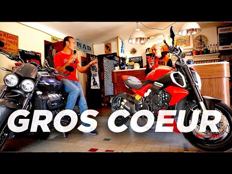 Triumph Rocket 3 vs Ducati Diavel V4 – Duel des Titans !