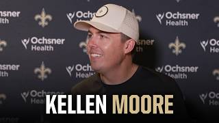 Kellen Moore on expectations, Chase Young | New Orleans Saints