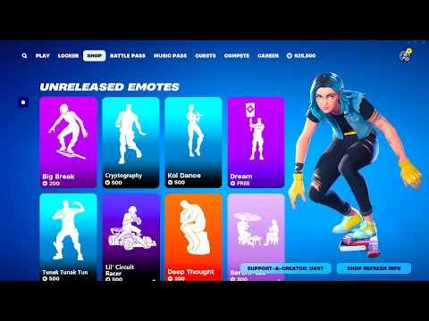 EVERY Leaked/Unreleased Emote in Fortnite!