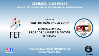 Cerimônia de Posse da Direção da FEF/UNICAMP – Gestão 2026–2030