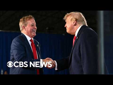 Trump backs Paxton in Texas; Rogers repeats Muslim Brotherhood claims against El-Sayed in Michigan