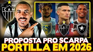 PORTILLA REVIRAVOLTA! SCARPA FICA OU NÃO NO GALO? JÚNIOR SANTOS TEM SITUAÇÃO RESOLVIDA E+ NOTÍCIAS