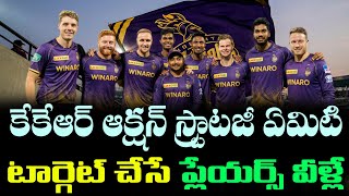 IPL 2026 KKR Team Target players list || KKR mini auction strategy ||