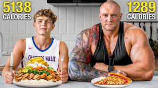 Basketball vs Body Builder Diet Swap