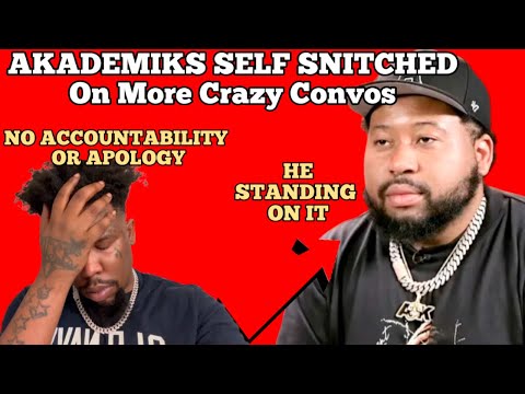 Akademiks Just Made The Grooming Scandal WORSE!