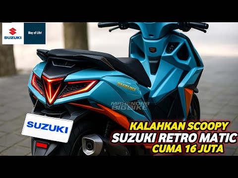 MATIC SUZUKI HARGA 14 JUTA❗HADIR DENGAN DISAIN ELEGAN KALAHKAN HONDA SCOOPY !! NEW SUZUKI AXELO 125