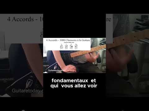 Découvrez comment 4 accords majeurs peuvent débloquer des milliers de chansons à la guitare  #guitar