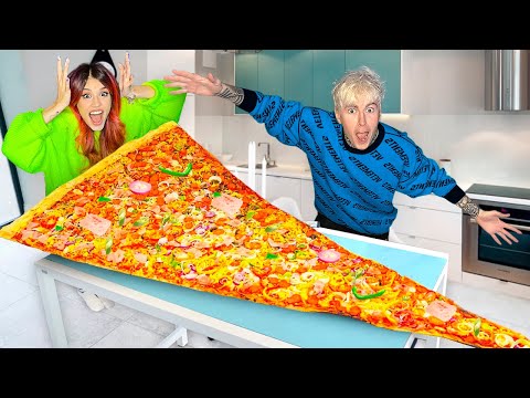 ПОПРОБОВАЛИ САМУЮ БОЛЬШУЮ ПИЦЦУ В ИТАЛИИ...  ** РЕАКЦИЯ ШОКИРОВАЛА **