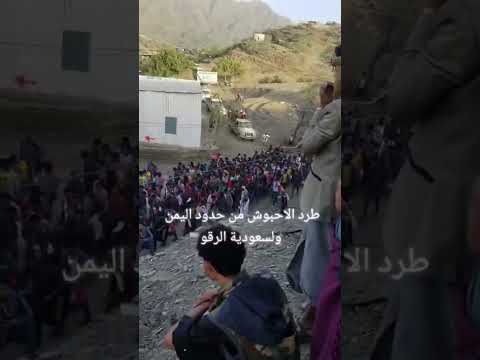 اعداد مهوله من الاحبوش في حدود #السعوديه  #اليمنية #اكسبلور 🤔