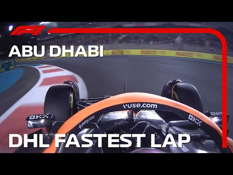 Lando Norris Seals Fastest Lap At Season Finale | 2022 Abu Dhabi Grand Prix | DHL