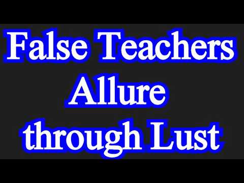 False Teachers Allure through the Lusts of the Flesh - Alexander Nisbet 1659