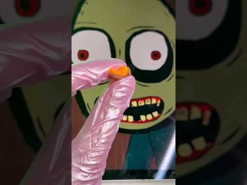 Who remembers SALAD FINGERS????Crazy Nail Art?? #saladfingers #nailart #nails #shorts