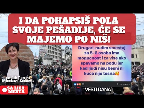 Vesti dana: Studenti ne odustaju, masovni protesti u nekoliko gradova; Vučić pada na respiratorima!?