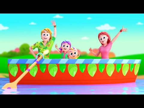 Row Row Row Your Boat, Nursery Rhymes and Songs for Kids