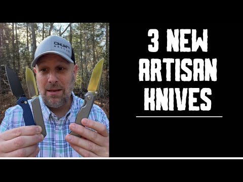 3 New SLICK EDC Knives from Artisan Cutlery