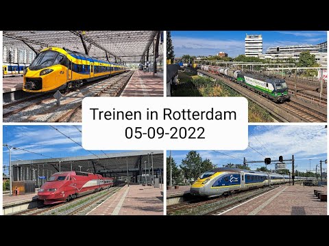 Treinen in Rotterdam 05-09-2022 met ICNG
