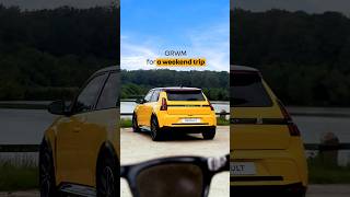 de laatste puntjes op de i van mijn Renault 5, het vertrek komt steeds dichterbij.​
