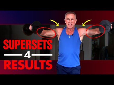 20 Minute Dumbbell Workout For Men Over 40 (ONLY 4 EXERCISES!)