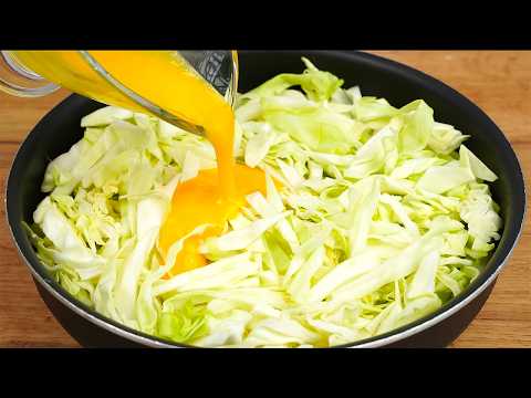 No one knows this cabbage recipe! 🔥 Cabbage dishes are tastier than meat ones!