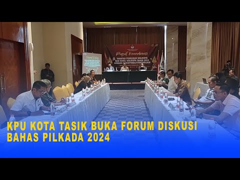 KPU KOTA TASIK BUKA FORUM DISKUSI BAHAS PILKADA 2024