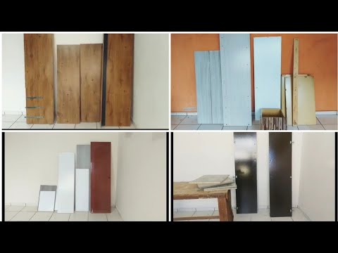 10 Móveis que eu Fiz com Portas e Restos de Guarda Roupas que Você Também pode Fazer Para sua Casa