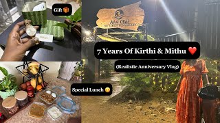 7 Years Of Kirthi & Mithu❤️ ||Realistic Anniversary Vlog ||What He Gifted🎁#vlog#tamil#home#lifestyle