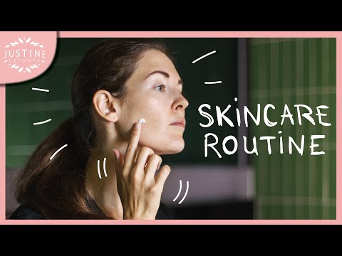 Video: My skincare routine (winter morning edition) FACE + BODY ǀ Justine Leconte