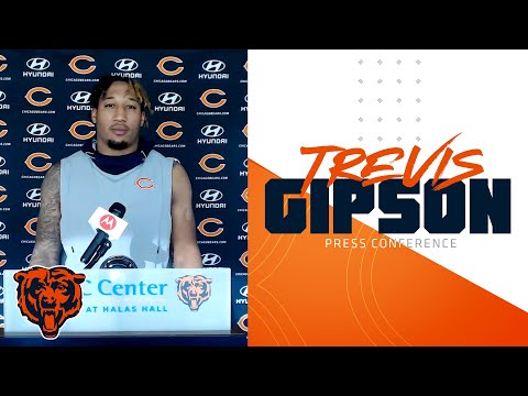 Trevis Gipson: 'I have extremely high expectations for myself' | Chicago Bears video clip