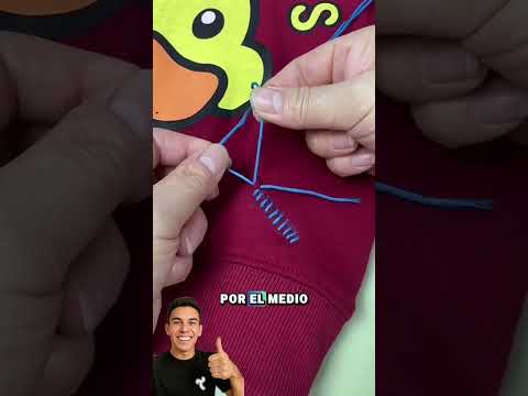 El SECRETO del "Zurcido Mágico" que está salvando miles de prendas 😱 #shorts