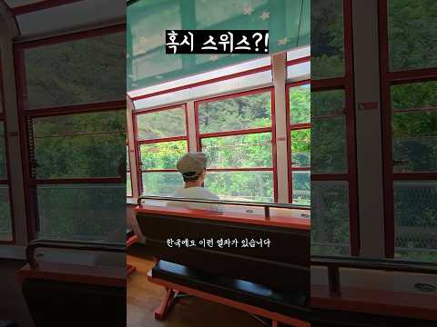 스위스 뺨치는 한국 최고의 협곡열차