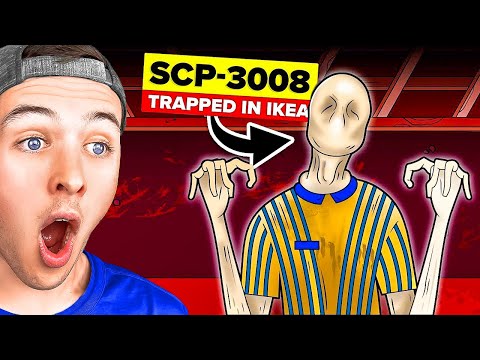 Reacting to SCP-3008 (TRAPPED IN IKEA)