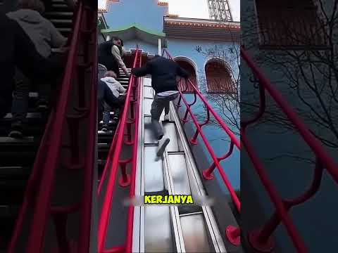 Jangan pernah coba naik tangga ini!
