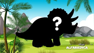Jogo das Sombras dos Dinossauros – 🦖 Adivinhe o Dinossauro | Vídeo Infantil Educativo