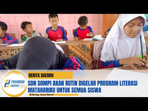 SDN Sompi Akan Rutin Digelar Program Literasi MATAHARIKU untuk Semua Siswa