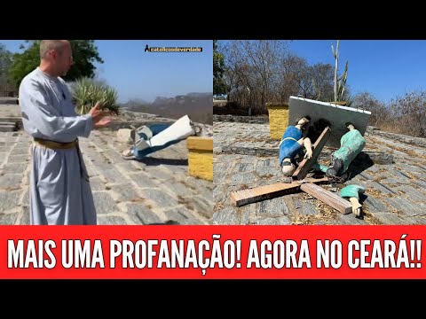 Sinal dos Tempos: Mais uma profanação contra a Igreja em solo brasileiro