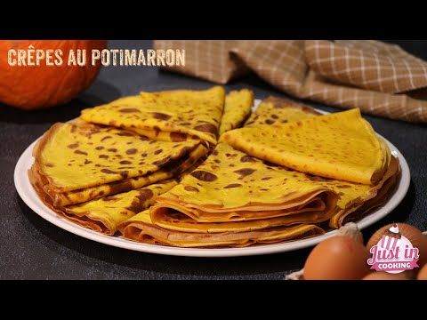 Recette de Crêpes au Potimarron pour la Chandeleur