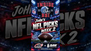 I Went 11-3 Last Week! 🔥 NFL Week 2 Picks + 5 LOCKS | #NFLPicks #shorts
