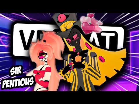 SIR PENTIOUS & CHERRI BOMB GO ON A DATE IN VRCHAT! | Funny VRChat Moments (Hazbin Hotel)