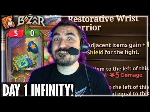 HIGHEST ROLL EVER! DAY 1 INFINITY PYG! - The Bazaar