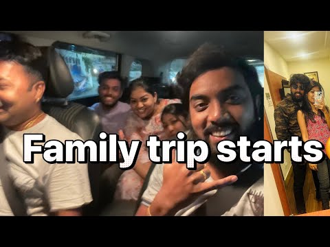 Family trip starts😘/our first family trip after marriage😍/#agvlogs #vlog #youtube #familytrip