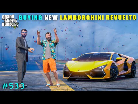 Michael Bought New Lamborghini Revuelto With @officialAnkitPlayz | Gta V Gameplay