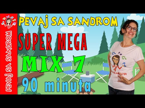 💖 Super MEGA MIX 7 💖 Pevaj Sa Sandrom | Dečije pesme | Dečije priče