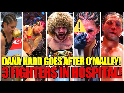 Dana White GOES AFTER Sean O'Malley for WEAK performance against Merab, Brian Ortega & Irene Aldana